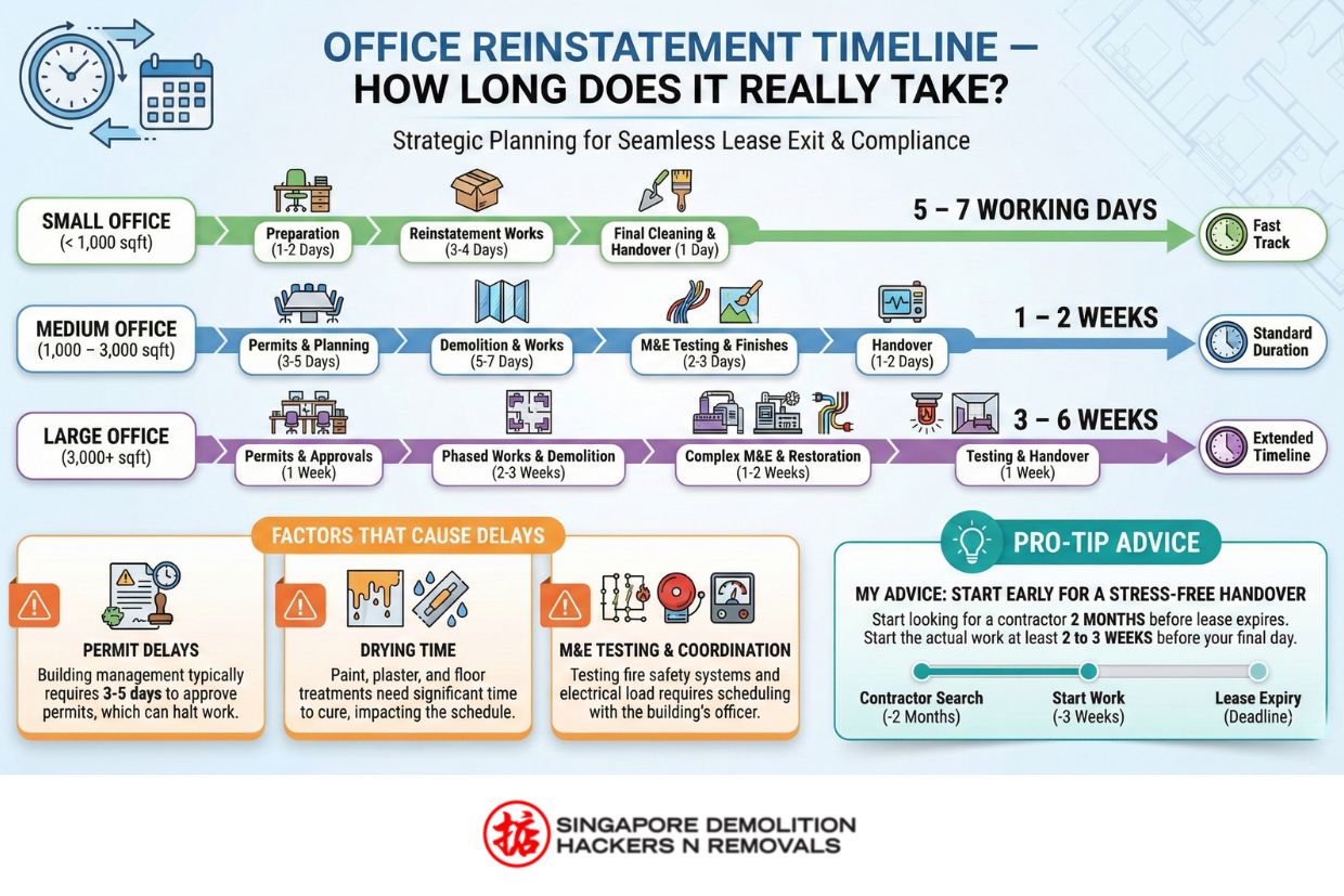 Office Reinstatement Timeline